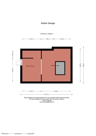 Floorplan - Kerkweg 10, 7038 CG Zeddam